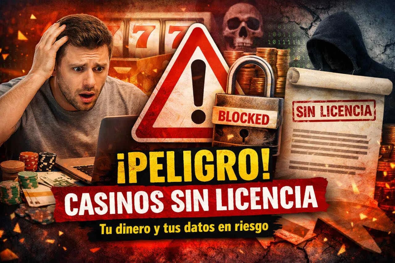 ¿Estás jugando en un casino sin licencia? Podrías perderlo todo