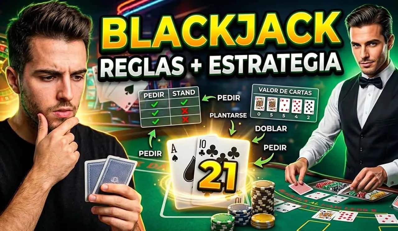 ¿Cómo se juega al blackjack? Reglas y estrategias